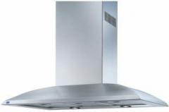 Glen GL 1000 IS Wall Mounted Chimney (Silver, 1250 m3/hr)