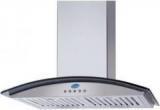 Glen GL 6071 SS 90 Cm Wall Mounted Chimney (Silver, 1000 M3/hr)