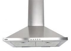 Glen GL 6075 SS 60 cm CF Wall Mounted Chimney (Slver, 750 m3/hr)