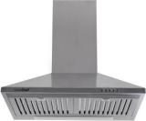 Greenchef Akeno 60 Cm Wall Mounted SIlver 880 CMH Chimney