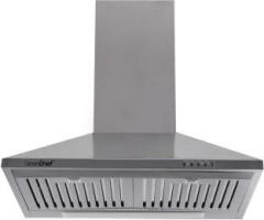 Greenchef Akeno 60 cm Wall Mounted SIlver 880 CMH Chimney