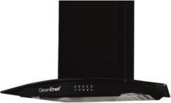 Greenchef CURVEBK Wall Mounted Chimney