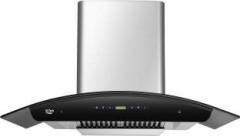 Hi Tech 0306 Wall Mounted Chimney (Black, Silver, 1000 m3/hr)