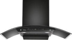 Hindware Amyra 90 1200CHM Wall Mounted Black 1200 CMH Chimney