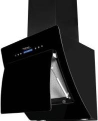 Hindware Aurea 60 (with free tyffyn from kitchenempire) Wall Mounted Chimney (Black, 1100 m3/hr)