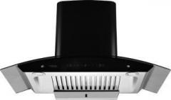 Hindware Cleo Plus HAC Black 90 Auto Clean Wall Mounted Chimney