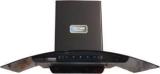 Hindware CYNTHIA 90 | Filterless | High Airflow | 3 Speed Gesture Control | Thermal Auto Clean Wall Mounted Chimney