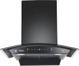 Hindware DIVINA 75 | Filter Less | Powerful Suction | 3 Speed Gesture Control | Auto Clean Wall Mounted Chimney