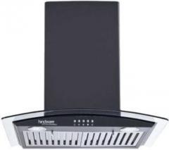 Hindware H2 Wall Mounted Chimney (BLACK, 1100 m3/hr)