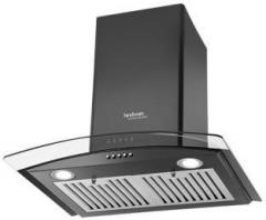 Hindware KYLIS NEO 60 Wall Mounted Chimney (BLACK, 1100 m3/hr)