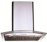 Hindware Lara 60 Cm (with Free Tyffyn From Kitchenempire) Wall Mounted Chimney (Stainless Steel, 1100 M3/hr)