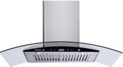 Hindware Lino 90 Plus Wall Mounted Chimney (Inox, 1000 m3/hr)