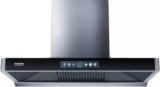 Hindware MARCELLA 75 | Filterless Technology | MaxX Suction * | BLDC Motor | Auto Clean Wall Mounted Gray 1700 CMH Chimney