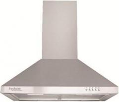 Hindware PACIFIC 60 Wall Mounted Chimney (SIILVER, 820 m3/hr)