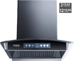 Hindware RAYLENE 60 CM 1700CMH; ENERGY EFFICENT BLDC MOTOR AND MOTION SENSOR (YEAR 2023) Auto Clean Wall Mounted GREY 1700 CMH Chimney