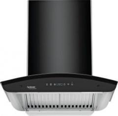 Hindware Trevo 60 Wall Mounted Chimney (Black, 1200 m3/hr)