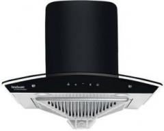 Hindware Zavio 60 Auto Clean Chimney Wall and Ceiling Mounted Chimney (black, 1280 m3/hr)