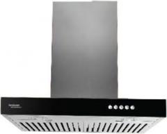 Hindware ZITA 60 Wall Mounted Chimney (BLACK, 1100 m3/hr)