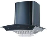 Inalsa Cruise 60 BKAC Wall Mounted Black 1250 CMH Chimney