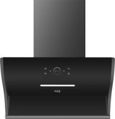 Ivas VENTRIX 90 CM BLUETOOTH Auto Clean Wall Mounted Black 1350 CMH Chimney