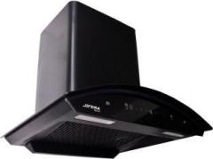 Jifera Brio 60 Auto Clean Wall Mounted Black powder coated 1350 CMH Chimney