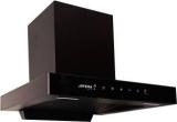 Jifera Vision + 60 Auto Clean Wall Mounted Black Powder Coated 1200 CMH Chimney