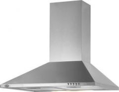 Kaff BASE LX 60 Wall Mounted Chimney (Gray, 700 m3/hr)