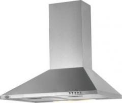 Kaff BASELX60 Wall Mounted Chimney (Stainless Steel, 700 m3/hr)