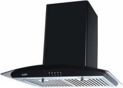 Kaff LUX BF 60 Black Wall Mounted Chimney