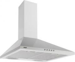 Kaff META 60 CM Wall Mounted Chimney (STEEL, 925 m3/hr)