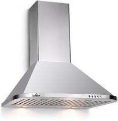 Kattich Active 60 Wall Mounted Chimney (Silver, 1100 m3/hr)