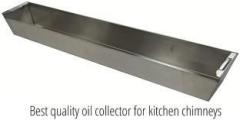 Kirmani All In One Oil Collector Tray For Chimney(Only Oil Collector) Auto Clean Wall Mounted SILVER 1100 CMH Chimney