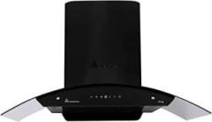 Pureflames King 90 Auto Clean Wall Mounted Black 1350 CMH Chimney