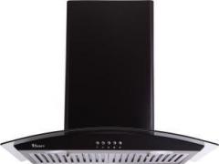 Seavy Amaze Black 60 cm Wall Mounted Chimney