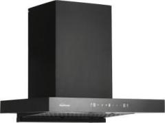 Sunflame Chimney Glanza 60 Black, Auto Clean, Gesture Control Auto Clean Wall Mounted Chimney