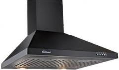 Sunflame Venza BK Ceiling Mounted Chimney (Black, 1100 m3/hr)