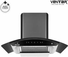 Ventair Auto Prime 90 SS Motion Sensor Auto Clean Wall Mounted Black 1350 CMH Chimney