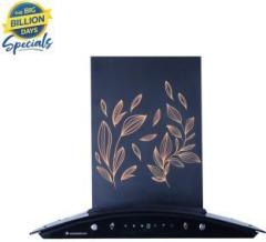 Wonderchef Ruby Curve Flora Auto Clean Wall Mounted Chimney