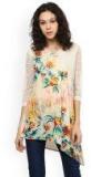 109f Off White Printed Tunic Women