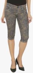 Lesley Multicoloured Printed Capri women