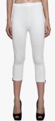 Lgc White Solid Capri women