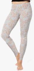 Mystere Paris Grey Printed Legging women