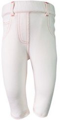 Nauti Nati Full Length Solid White Jeggings girls