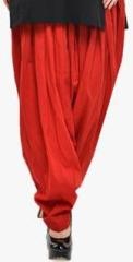 Ashmita Red Solid Salwar women