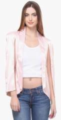 Closet Drama Pink Solid Shrug women