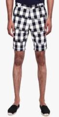 Genes - Lecoanet Hemant Navy Blue Checked Shorts men