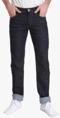 Jack & Jones Blue Solid Low Rise Slim Fit Jeans men