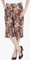 Kaaryah Multi Color Printed Capri women