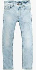 Next Light Blue Acid Wash Skinny Jeans boys