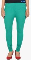 Penperry Green Solid Legging women